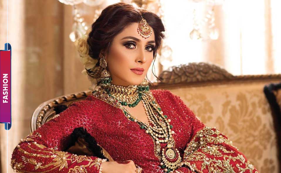 Stunning looks of Ayeza Khan in her recent bridal photo shoot